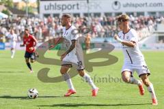 3. Liga; SpVgg Unterhaching - FC Ingolstadt 04; Max Dittgen (10, FCI) Niclas Dühring (18, FCI)