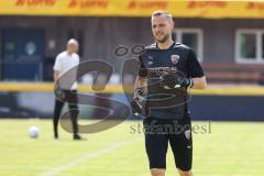 Toto-Pokal; Finale; FV Illertissen - FC Ingolstadt 04; vor dem Spiel Torwart Marius Funk (1, FCI)