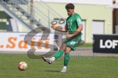 Landesliga - Saison 2024/25 - SV Manching - TSV Schwabmünchen - Daniel Spies (Nr.22 - SV Manching) - XXXXX - Foto: Meyer Jürgen