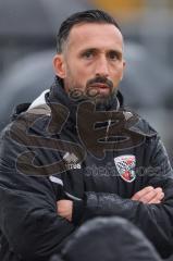 *** Bayernliga Nord - Saison 2025/26 - FC Ingolstadt 04 II - TSV Neudrossenfeld - Cheftrainer Oliver Gorgiev (FC Ingolstadt II) - XXXXX - Foto: Meyer Jürgen