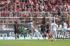 3. Liga; TSV 1860 München - FC Ingolstadt 04; Torwart David Klein (47, FCI) Simon Lorenz (32, FCI) Haugen Sigurd (22 TSV) Pfeifer Manuel (27 TSV) Emre Gül (5, FCI)