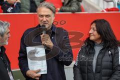 3. Liga; FC Ingolstadt 04 - SSV Ulm; 
iv#Geschäftsführers Dietmar Beiersdorfer (FCI Sport Kommunikation)