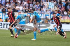 3. Liga; FC Ingolstadt 04 - FC Hansa Rostock; Lukas Fröde (34, FCI) Schumacher Kevin (13 HR) Roßbach Damian (4 HR) Felix Keidel (43, FCI)