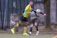 Freundschaftsspiel - Saison 2025/26 - TSV Ober./Unterhaunstadt -  TSV Neustadt  - Hasan Ibric gelb Neustadt - Nikola Kamenjasevic grau Oberh.stadt - Foto: Meyer Jürgen