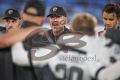 3. Liga - Saison 2026/27 - Waldhof Mannheim - FC Ingolstadt 04 - Nach dem Spiel im Spielerkreis - Cheftrainer Achim Beierlorzer (FCI) - XXXXX - Foto: Meyer Jürgen