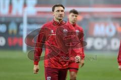 3. Liga; FC Ingolstadt 04 - 1. FC Saarbrücken; vor dem Spiel Julian Kügel (29, FCI)