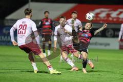 3. Liga; FC Viktoria Köln - FC Ingolstadt 04; Zweikampf Kampf um den Ball Gustav Christensen (24, FCI) Handle Simon (7 VK) Julian Kügel (29, FCI)