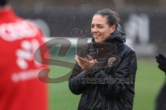 3. Liga; FC Ingolstadt 04 - Trainingsauftakt nach Winterpause; Cheftrainerin Sabrina Wittmann (FCI)