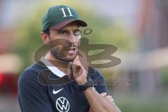 Testspiel - Saison 2025/26 - SV Manching - TSV Gaimersheim - Cheftrainer Cüneyt Köz (SV Manching) - XXXXX - Foto: Meyer Jürgen