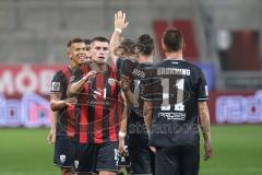 3. Liga; FC Ingolstadt 04 - Borussia Dortmund II; Tor Jubel Treffer Mladen Cvjetinovic (19, FCI) Marcel Costly (22, FCI) Sebastian Grönning (11, FCI) Max Besuschkow (17, FCI)