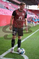 Toto-Pokal - Saison 2023/2024 - FC Ingolstadt 04 - Jahn Regensburg - Simon  Lorenz (Nr.32 - FCI) beim Eckball - Foto: Meyer Jürgen