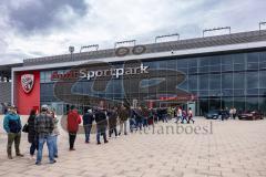 3. Liga; FC Ingolstadt 04 - SSV Jahn Regensburg; erster Spieltag der neuen Saison. Zuschauer Audi Sportpark