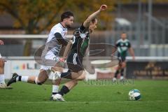 Bezirksliga - Saison 2026/27 - TSV Gaimersheim - FC Türk Sport Garching - Luis Friedrich schwarz Gaimersheim - Kerem Tokdemir weiss Garching -  Foto: Meyer Jürgen