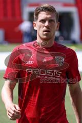 2.BL; FC Ingolstadt 04 - 1. FC Heidenheim; Warmup Denis Linsmayer (23, FCI)