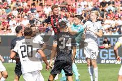 3. Liga; FC Ingolstadt 04 - TSV 1860 München; Torchance verpasstSebastian Grönning (11, FCI) Schifferl Raphael (24 TSV) Torwart Vollath René (11 TSV) Lukas Fröde (34, FCI)