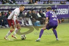 3. Liga; Erzgebirge Aue - FC Ingolstadt 04; Mattis Hoppe (2, FCI) Seiffert Moritz (30 Aue)
