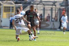 3. Liga; TSV 1860 München - FC Ingolstadt 04; Zweikampf Kampf um den Ball Marcel Costly (22, FCI) Pfeifer Manuel (27 TSV)