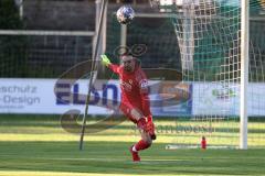 Totopokal- Saison 2023/2024 - SV Manching  - VFB Eichstätt - Torwart Obermeier Thomas (Nr.1 - SV Manching) - Foto: Meyer Jürgen