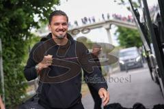 3. Liga; Energie Cottbus - FC Ingolstadt 04; Pascal Testroet (37, FCI) Ankunft