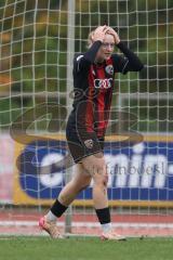 2. Frauen Bundesliga - Saison 2025/26- FC Ingolstadt 04 - VFL Wolfsburg - Nina Penzkofer (Nr.29 - FC Ingolstadt Frauen I) - enttäuscht - traurig - XXXXX - Foto: Meyer Jürgen
