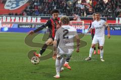 3. Liga - Saison 2024/25 - FC Ingolstadt 04 - 1. FC Saarbrücken - XXXXX - XXXXX - Foto: Meyer Jürgen - Davide Sekulovic (Nr.33 - FCI)