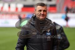 3. Liga; FC Ingolstadt 04 - SG Dynamo Dresden; vor dem Spiel Cheftrainer Michael Köllner (FCI)