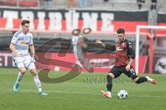 3. Liga; FC Ingolstadt 04 - MSV Duisburg; Linus Rosenlöcher (19, FCI) Noß Conor (14 MSV)