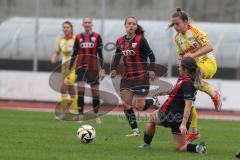 2. Bundesliga Frauen - Saison 2024/25 - FC Ingolstadt 04 Frauen - FC Union Berlin - Pija Reininger (Nr.21 - FCI Frauen) - Heiseler Lisa gelb Berlin - Foto: Meyer Jürgen