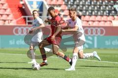 3. Liga; FC Ingolstadt 04 - SV Wehen Wiesbaden; Marcel Costly (22, FCI) Janitzek Justin (15 SVWW)