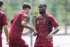 3. Liga; FC Ingolstadt 04 - Trainingsauftakt nach Sommerpause; Testspieler Joseph Ganda