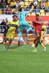 3. Liga; Alemannia Aachen - FC Ingolstadt 04; Torchance verpasst Marcel Costly (22, FCI) Torwart Olschowsky Jan (1 AA) Elekwa Emmanuel (14 AA)