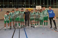 Lotto Bayern Hallencup - Saison 2024/25 - Türkisch SV Ingolstadt - SV Manching - Finale - 1. Sieger SV Manching - Foto: Meyer Jürgen