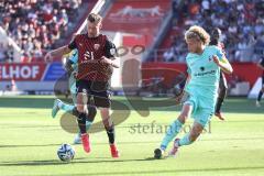 3. Liga; FC Ingolstadt 04 - TSV 1860 München; Jannik Mause (7, FCI) Verlaat Jesper (4 TSV)