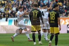 3. Liga - Saison 2024/25 - Alemannia Aachen - FC Ingolstadt 04  - Lukas Fröde (Nr.34 - FCI) mit dem 1:1 Ausgleichstreffer - jubel -  - XXXXX - Foto: Meyer Jürgen