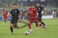 Toto Pokal; FC Sportfreunde Schwaig - FC Ingolstadt 04; Gustav Christensen (24, FCI) Noah Brill 4