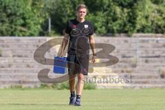 A-Junioren Bundesliga  - Saison 2024/25 - A-Junioren - FC Ingolstadt 04 - SSV Ulm - Wilko Bauer Trainer FCI beim warm machen - XXXXX - Foto: Meyer Jürgen