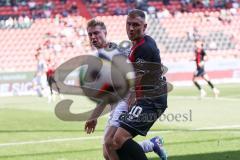 3. Liga; FC Ingolstadt 04 - Rot-Weiss Essen; Max Dittgen (10, FCI) Eitschberger Julian (2 RWE)