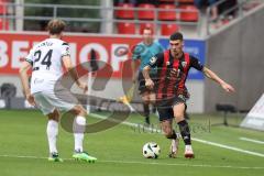 3. Liga; FC Ingolstadt 04 - SV Waldhof Mannheim; Felix Keidel (43, FCI) Klünter Lukas (24 SVWM)