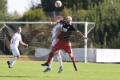 Kreisklasse - Saison 2024/25- TSV Gaimersheim II - SV Buxheim-  - Moritz Heckl schwarz Gaimersheim - Michael Iberl weiss Buxheim - Foto: Meyer Jürgen