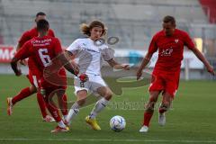 Toto Pokal - Saison 2022/2023 - FC Ingolstadt 04 - Türkspor Augsburg - Tim Civeja (Nr.8 - FCI) -  Foto: Meyer Jürgen