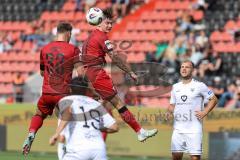 3. Liga; FC Ingolstadt 04 - 1. FC Schweinfurt 05; Frederik Christensen (11, FCI) Simon Lorenz (32, FCI) Piwernetz Nils (19 S05) Geis Johannes (30 S05)