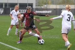 DFB Pokal - Frauen - Saison 2025/26 - FC Ingolstadt 04 Frauen - 1. FC Nürnberg - Jenny Beyer (Nr.8 - FC Ingolstadt Frauen I) - Polaskova Aneta rot Nürnberg - Fritzberg Teresa (Nr.3 - FC Ingolstadt Frauen I) - Foto: Meyer Jürgen