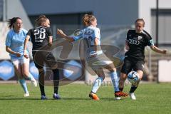 2. Fußball-Liga - Frauen - Saison 2023/2024 - FC Ingolstadt 04 - SG 99 Andernach - Katharina Reikertsdorfer (Nr.20 - FCI Frauen) - Leonie Krump (Nr.12 - Andernach) - Foto: Meyer Jürgen