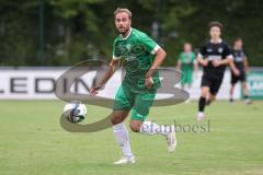 Bezirksliga - Saison 2025/26 - FC Gerolfing - VFR Garching - Max Seitle grün Gerolfing - XXXXX - Foto: Meyer Jürgen