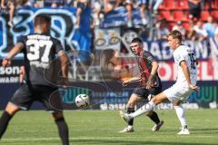 3. Liga; FC Ingolstadt 04 - TSV 1860 München; Felix Keidel (43, FCI) Kloss Tim (18 TSV)