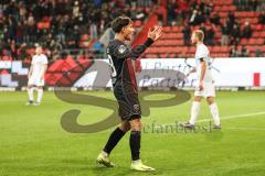 3. Liga; FC Ingolstadt 04 - VfL Osnabrück; Tor Jubel Treffer 3:0 Sebastian Grönning (11, FCI) Deniz Zeitler (38, FCI)