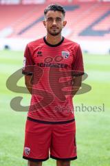 FC Ingolstadt 04; 3.Liga,  Porträttermin    
2025/2026, Fredrik Carlsen (8, FCI)