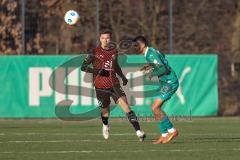 3. Liga; Testspiel; SpVgg Greuther Fürth - FC Ingolstadt 04 - Julian Kügel (31, FCI) Dietz Maximilian (33 SpVgg)