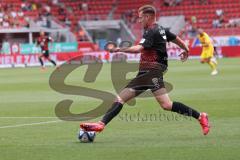 3.Liga - Saison 2023/2024 - FC Ingolstadt 04 -  1. FC Saarbrücken - Jannik Mause (Nr.7 - FCI) - Foto: Meyer Jürgen