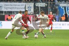 3. Liga; FC Ingolstadt 04 - TSV 1860 München; Voet Siemen (3 TSV) Marcel Costly (22, FCI)